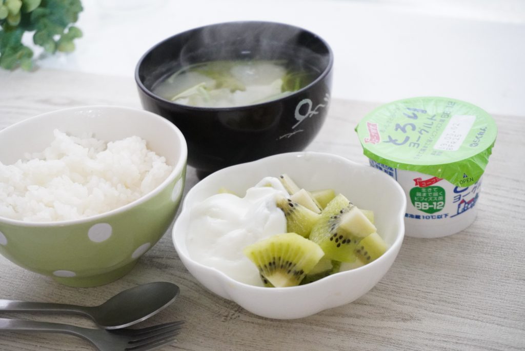 朝キウイはダメですか？